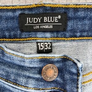 Judy‎ Blue Slim Fit jeans Women 15/32X29 High Waist new without tags whiskered